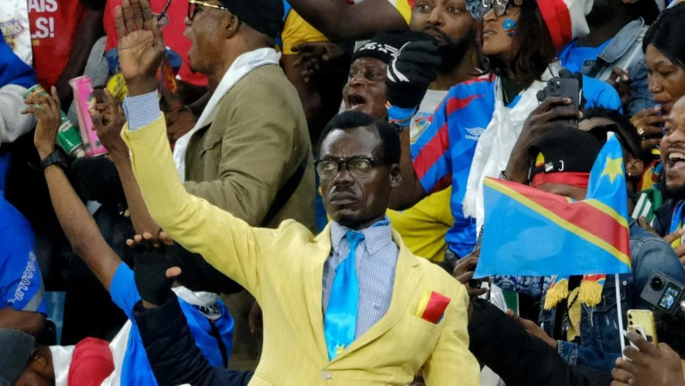 Aksi Unik Fans Kongo di Piala Afrika 2025: Jadi ‘Patung’ Sepanjang Laga!