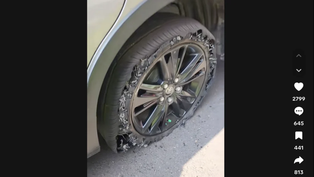 Awas Pecah Ban Mobil di Jalan, Kenali Tanda-tandanya