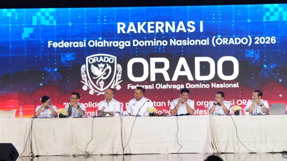 Federasi Olahraga Domino Nasional (ORADO) Gelar Rakernas Usai Deklarasikan Diri, Merajut Visi Profesionalisme dan Prestasi Olahraga Domino Indonesia.