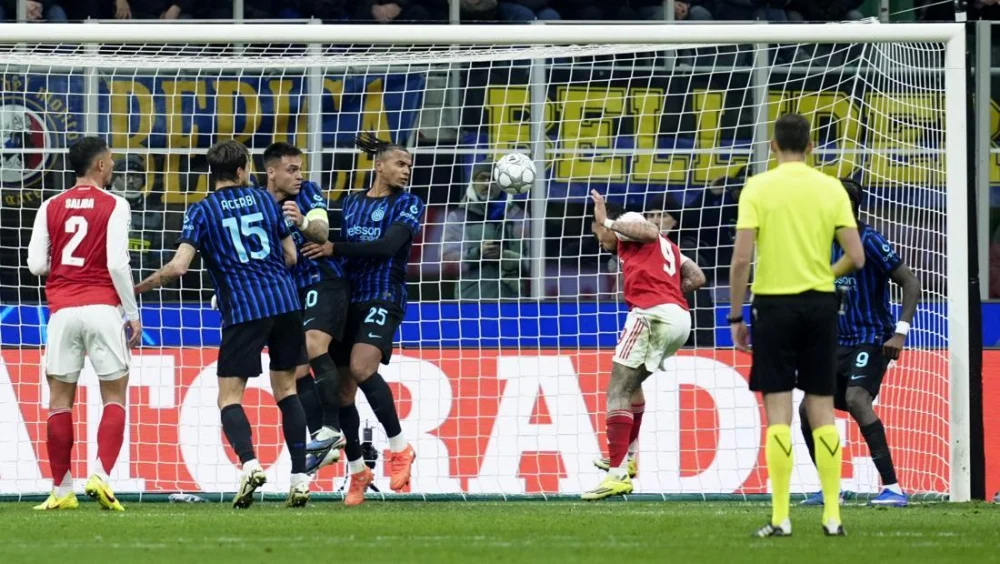 Inter Milan Dibungkam Arsenal 3-1 di Giuseppe Meazza, Gabriel Jesus dan Viktor Gyokeres Jadi Momok Nerazzurri