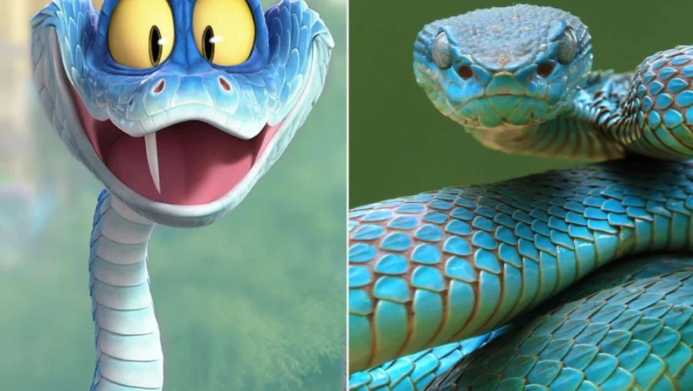 Mengenal Ular Blue Pit Viper Indonesia, Viral di China Gegara Zootopia 2