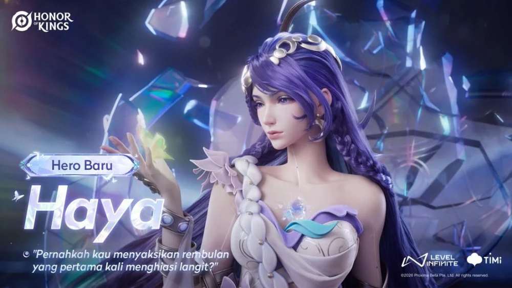 Sambut 2026, Honor of Kings Hadirkan Hero, Skin, dan Mode Baru.