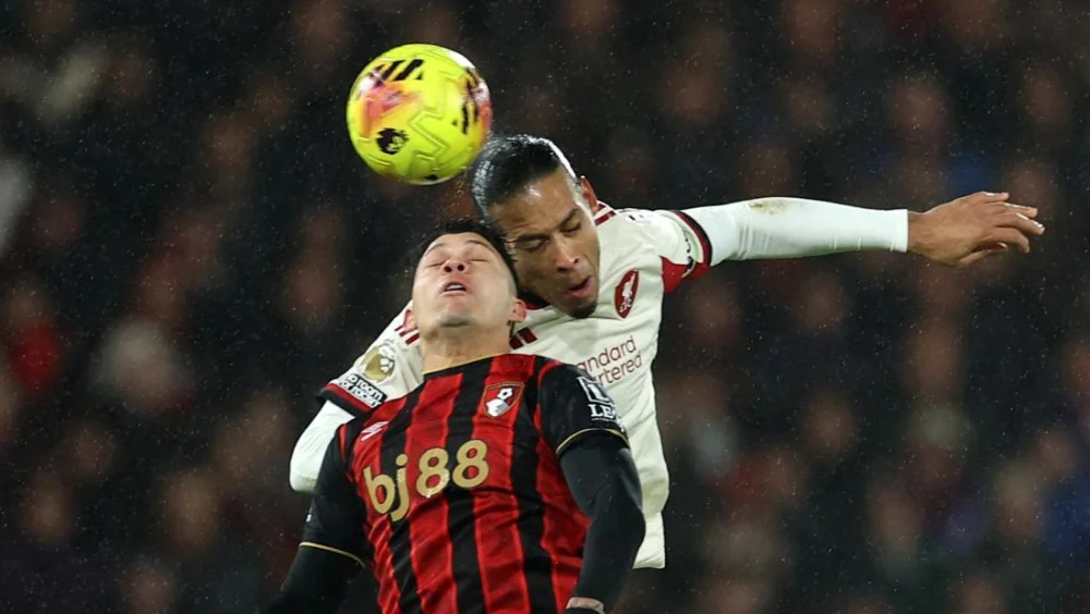 Van Dijk Salahkan Angin atas Gol Pembuka Bournemouth dan Dampaknya pada Kekalahan Liverpool
