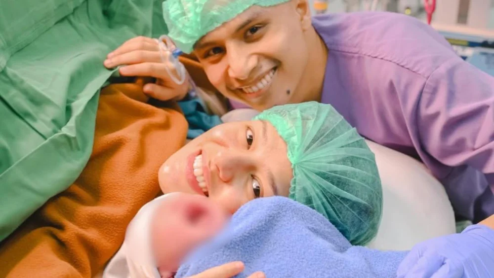 Welcome to the World Baby Boy! Susan Sameh Melahirkan Anak Pertama