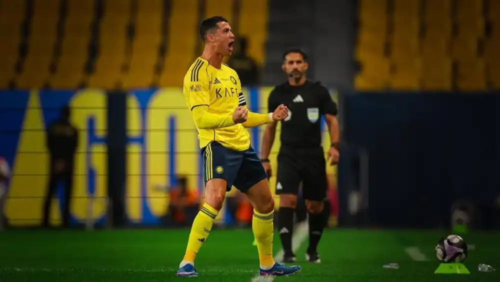 Al Nassr Pesta Gol 4-0 atas Al Hazm, Ronaldo Cetak Brace dan Pimpin Klasemen Liga Arab Saudi