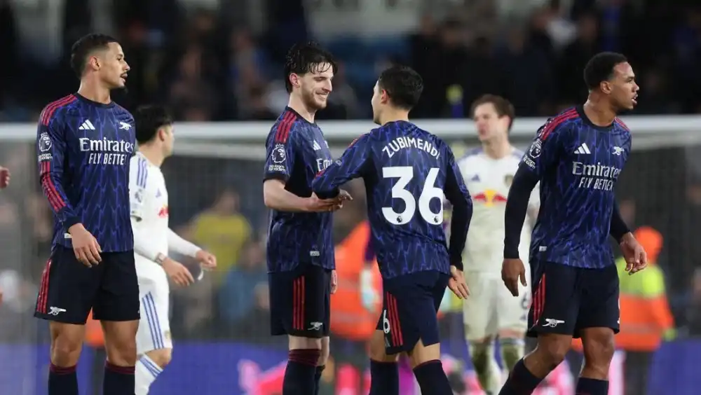 Arsenal ‘Buka Puasa’ dengan Gaya: Pesta Gol Nirbobol di Kandang Leeds, Kokoh di Puncak Klasemen Liga Inggris