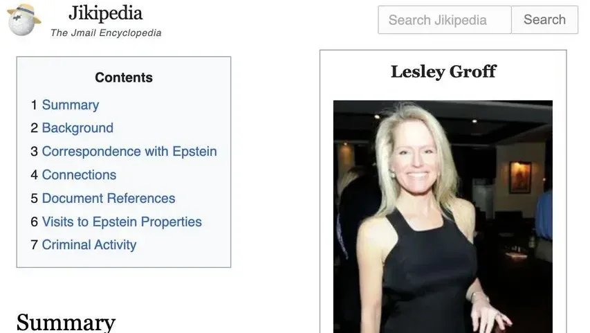 Arsip Email Epstein Dirangkum Jadi Jikipedia, Akurat Nggak?