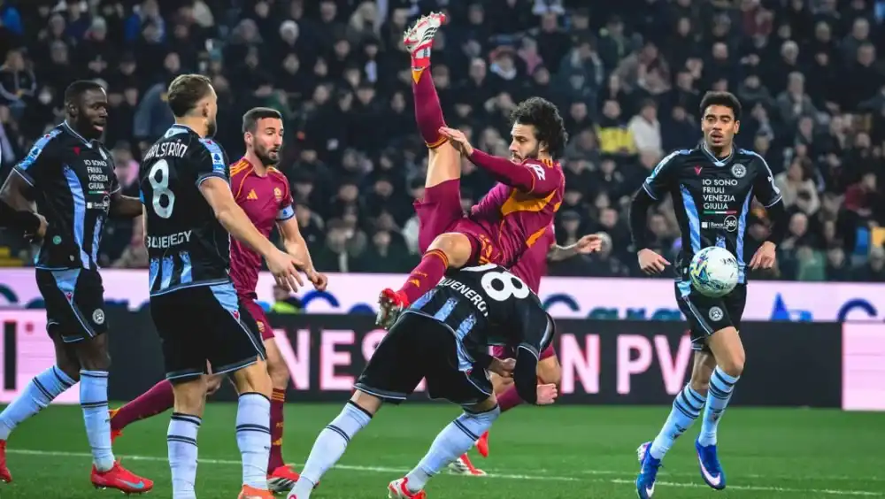 AS Roma Vs Udinese: Giallorossi Menyerah 0-1