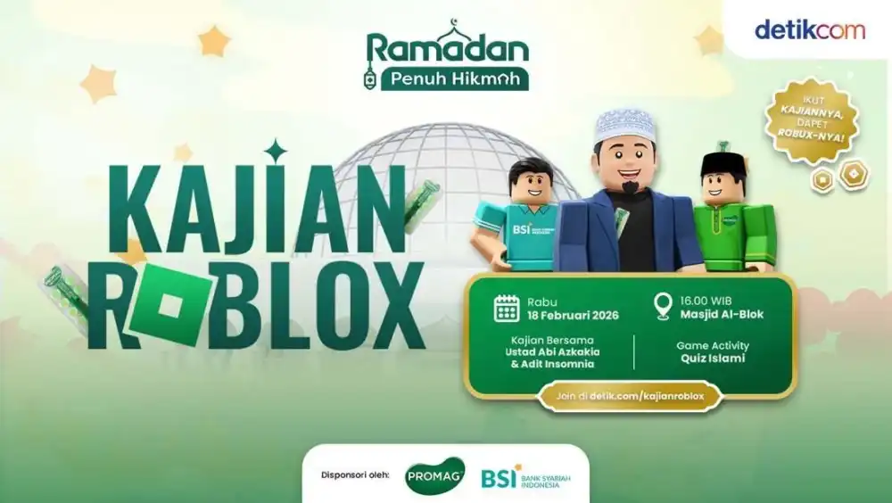Cara Dapat Robux Gratis di Roblox, Bisa Sambil Ikut Kajian Ramadan!