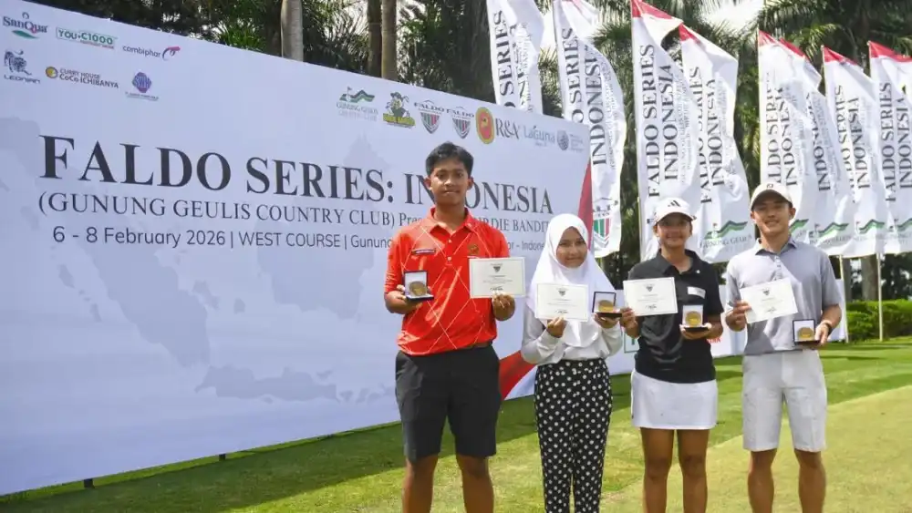 Empat Pegolf Junior Indonesia Ukir Prestasi, Raih Tiket ke Faldo Junior Tour Asia Grand Final