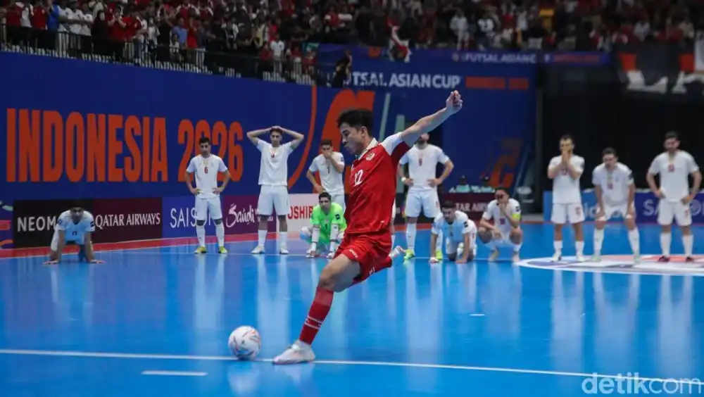 Indonesia di Piala Asia Futsal 2026: Sejarah Runner-Up, Tak Terkalahkan dalam Waktu Normal, Hanya Kalah di Adu Penalti