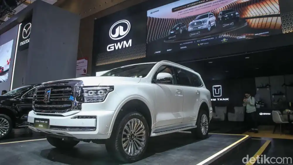 Pepet Pajero Sport-Fortuner, Segini Banyak GWM Tank 500 Diesel yang Dipesan di IIMS 2026