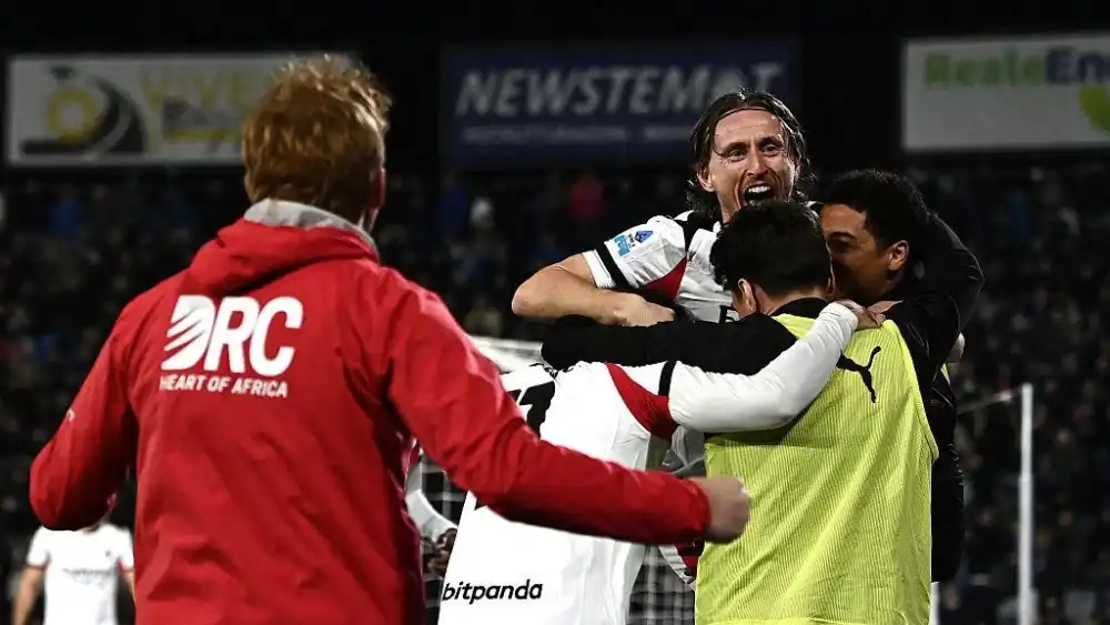 Pisa Vs Milan: Luka Modric Menangkan Rossoneri 2-1