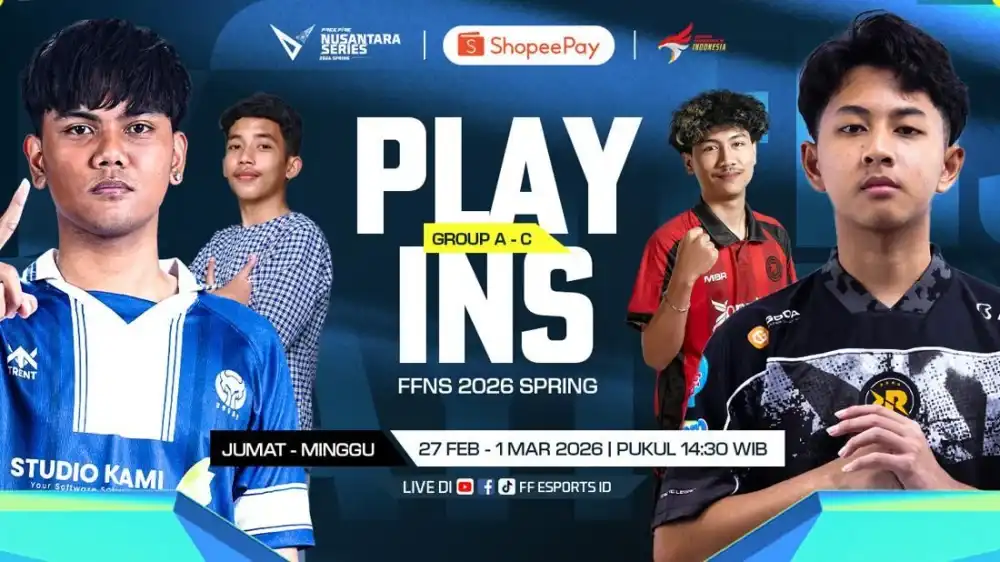 Play-ins FFNS 2026 Spring Dimulai, 36 Tim Berebut Tiket Grand Final