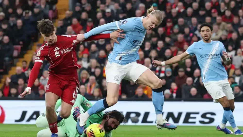 Turun Minum, Liverpool Vs Man City Masih Kacamata: Tempo Tinggi, Dominasi City, Peluang Terbuang