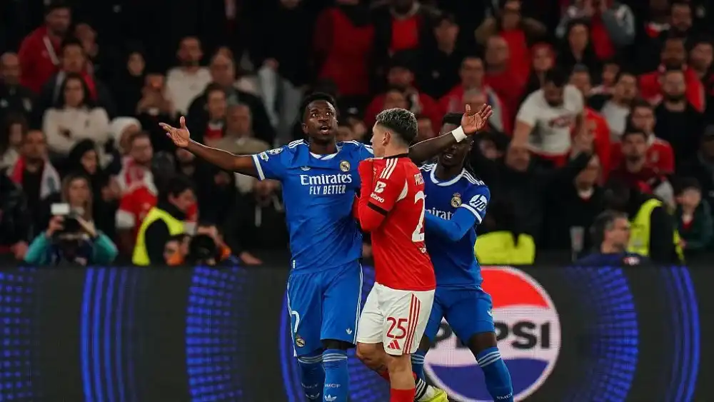 UEFA Selidiki Insiden Rasisme ke Vinicius saat Benfica Vs Madrid