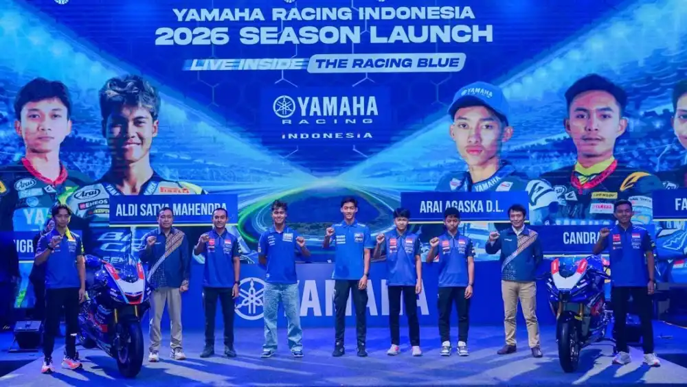 Yamaha Kirim 7 Rider Indonesia untuk Balapan Motor Kelas Dunia, Buktikan Dominasi Asia Tenggara di Kancah Global