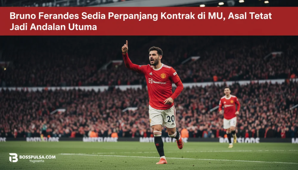 Bruno Fernandes Sedia Perpanjang Kontrak di MU, Asal Tetap Jadi Andalan Utama