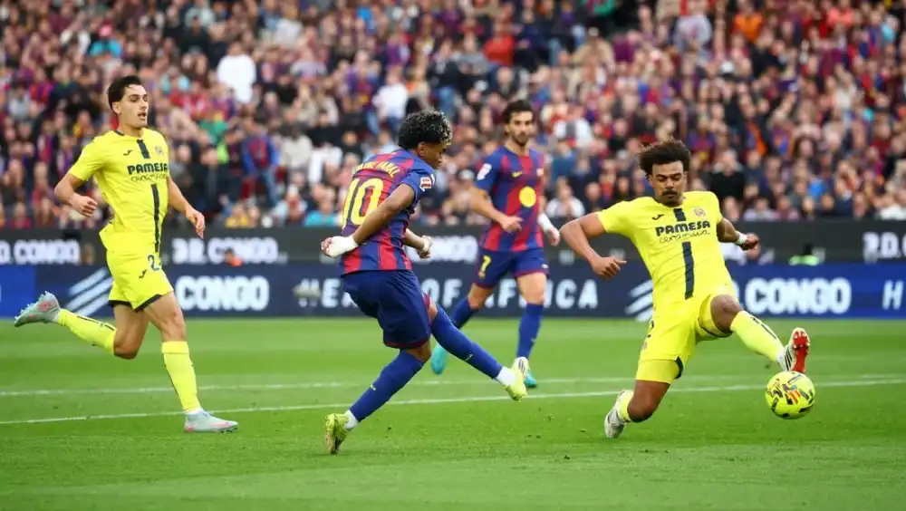 Barcelona Vs Villarreal: Yamal Hat-trick, Blaugrana Menang Telak 4-1 dan Kokoh di Puncak Klasemen LaLiga