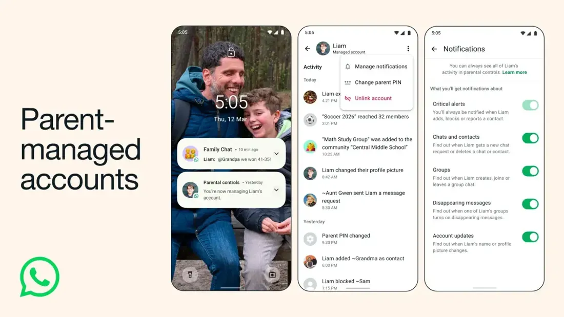 Ortu Bisa Pantau Chat! Fitur Baru WhatsApp Ini Bikin Anak Ketar-ketir