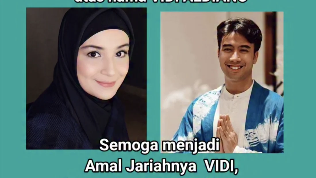 Shireen Sungkar Wakafkan Sumur Atas Nama Vidi Aldiano, Jadi Amaliyah Jariyah untuk Sang Sahabat