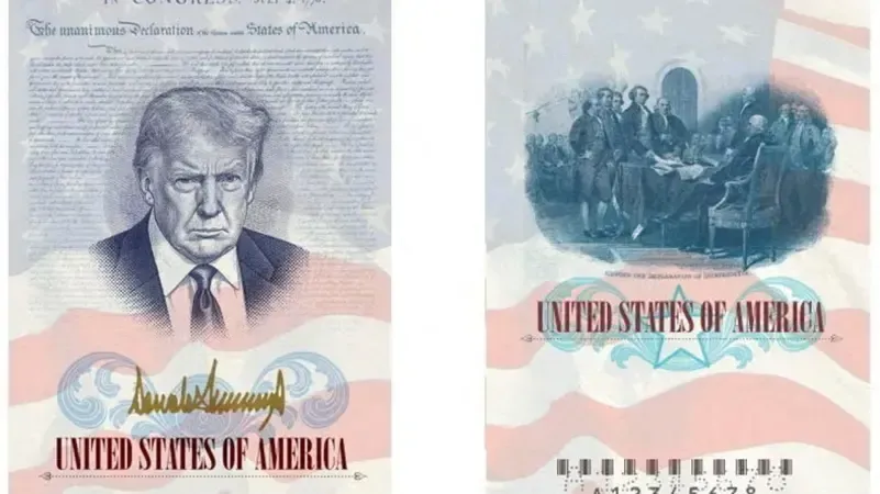 AS Akan Bikin Paspor Bergambar Trump