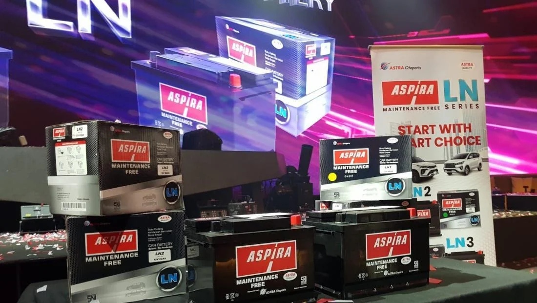 Aspira Luncurkan Aki LN Series, Plug & Play-Maintenance Free, Solusi Cerdas untuk Kendaraan Modern