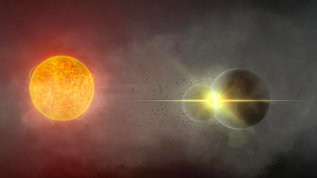 Astronom Saksikan Peristiwa Langka Dua Planet Bertabrakan