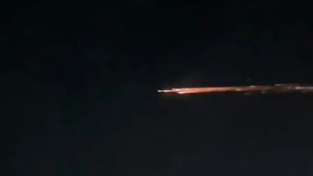 Benda Terang Lewati Langit Lampung, Ada yang Bilang Rudal Iran