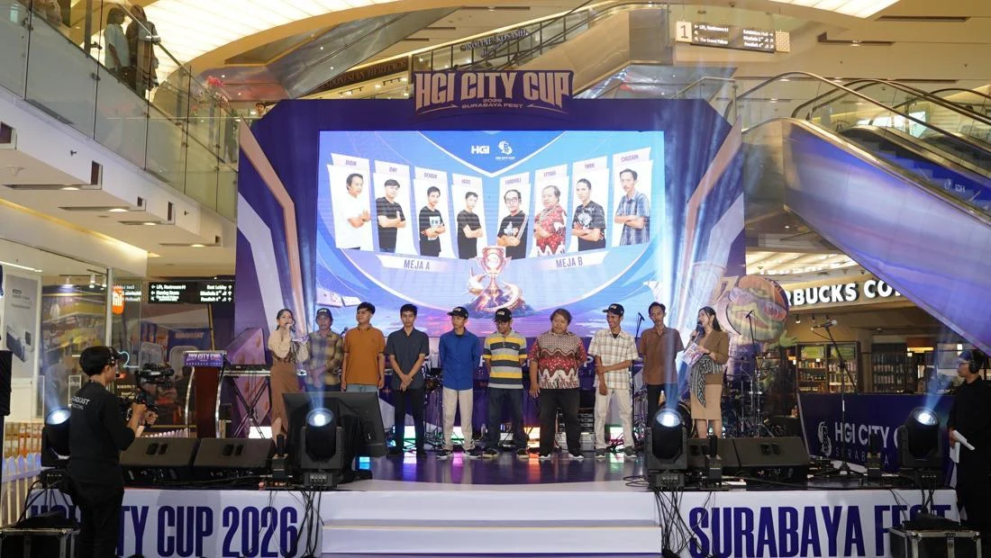 HGI City Cup 2026: Upaya Majukan Ekonomi Surabaya Lewat Olahraga Pikiran yang Terstruktur dan Berkelanjutan