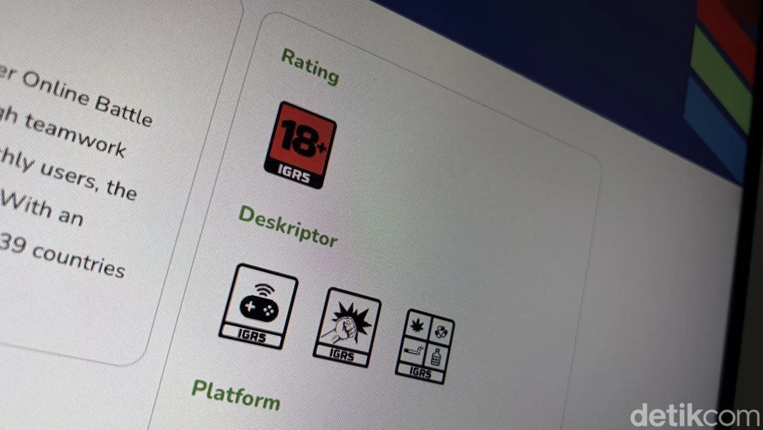 IGRS di Steam Tuai Protes, Komdigi: Bukan Rating Resmi