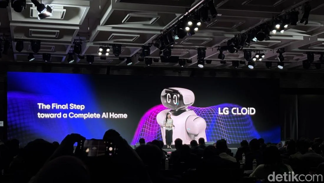 Kenalkan LG CLOiD, Robot Serbabisa untuk Bantu Selesaikan Pekerjaan Rumah