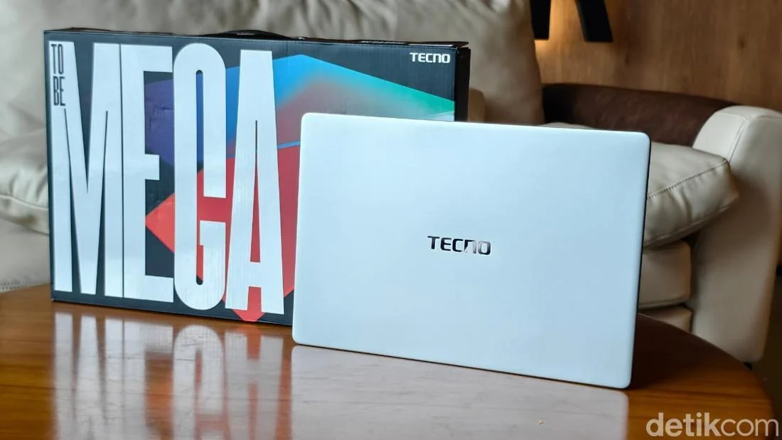 Tecno Megabook T14 Air: Laptop Rp 9 Jutaan Berat Kurang dari 1 Kg