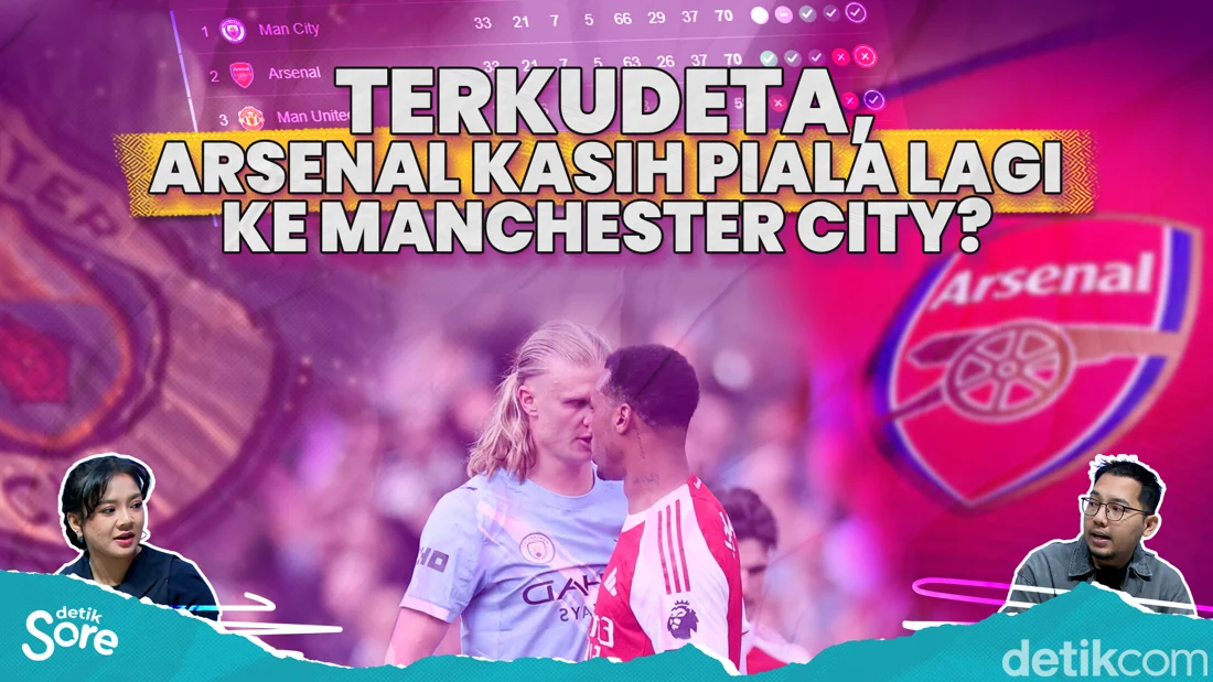 Tikungan Akhir Kejar-kejaran Poin City dan Arsenal di Ujung Premier League: Perebutan Tahta Klasemen yang Memanas