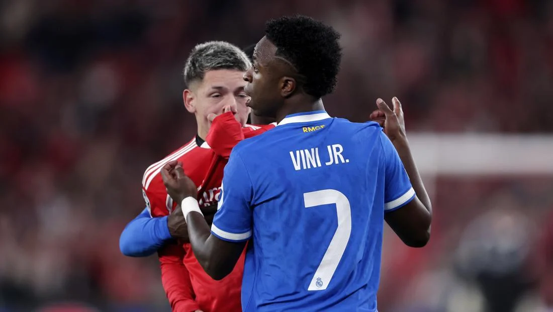 UEFA Hukum Prestianni 6 Laga usai Panggil Vinicius ‘Homo’