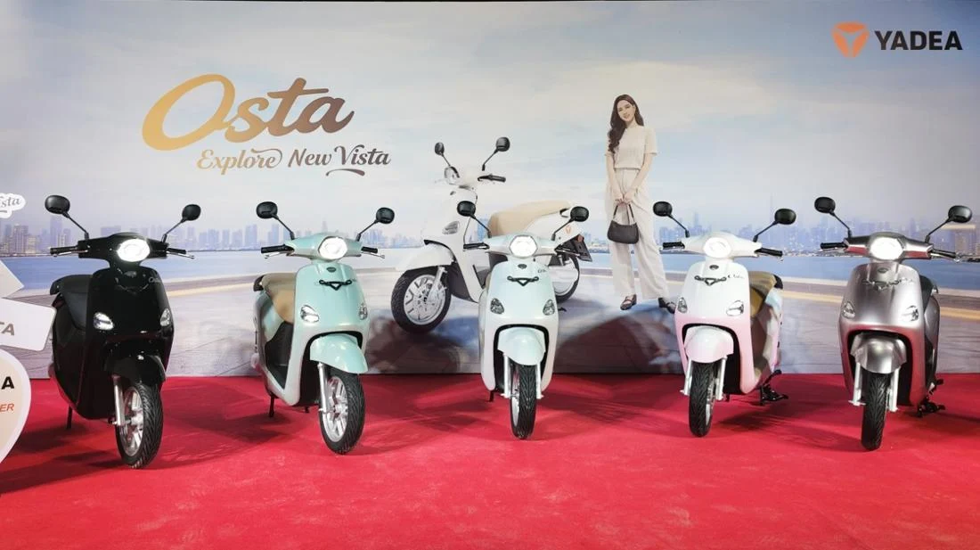Yadea Luncurkan Motor Listrik Baru: Yadea OSTA, Jarak Tempuh 150 Km, Harga Mulai Rp 19 Jutaan, Dilengkapi Teknologi Cerdas dan Garansi 5 Tahun