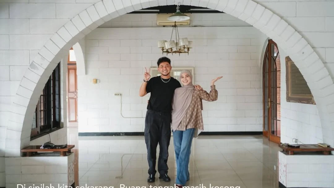 6 Tahun Pencarian Berbuah Manis: Ananda Omesh dan Dian Ayu Akhirnya Ditemukan Rumah Impian yang Asri
