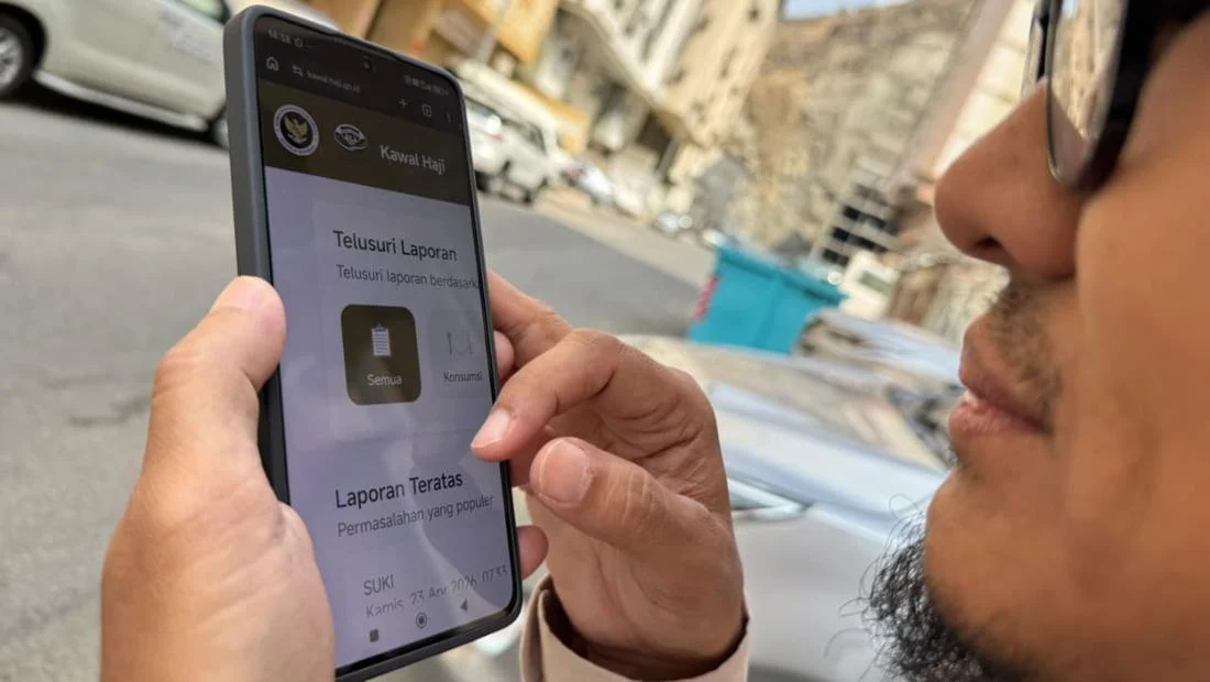Aplikasi Kawal Haji Dipakai Awasi Layanan Jemaah Secara Real Time