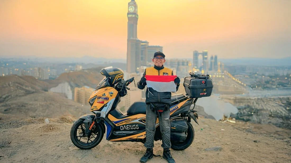 Babak Baru Om Daeng Geber Xmax: Touring 11.000 km dari Makkah ke Eropa!