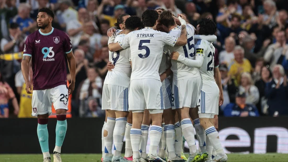 Hasil Liga Inggris: Sikat Burnley 3-1, Leeds Terus Jauhi Zona Degradasi