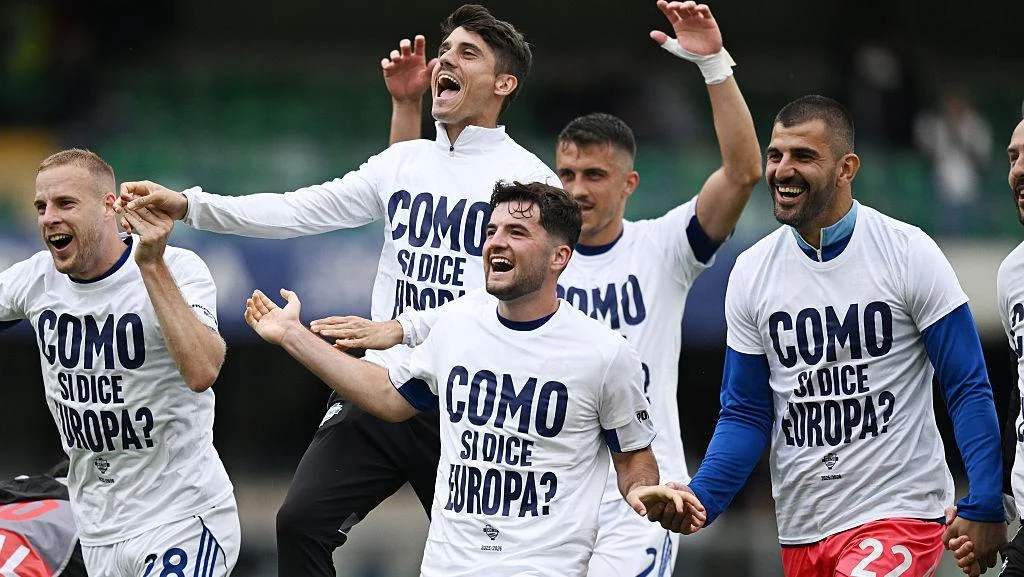 Hellas Verona Vs Como: Menang 1-0, I Lariani Segel Tiket ke Eropa dan Sejarah Terukir