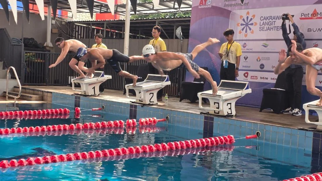 Kejuaraan Nika Kalila Masters Swimming Championship: Merayakan Semangat Renang Lintas Generasi Tanpa Batas Usia
