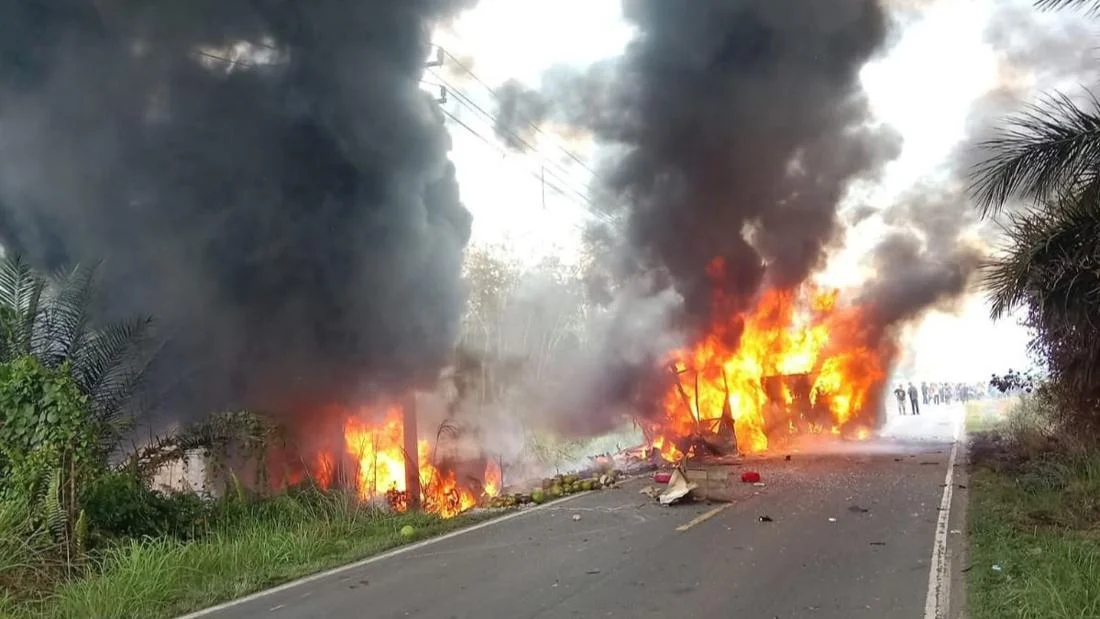 Kronologi Kecelakaan Maut Bus ALS vs Truk Tangki, 16 Orang Tewas dan isi