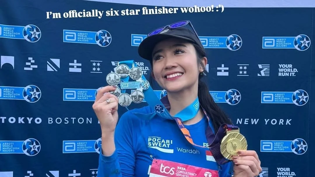 Lari Jadi Momen Febby Rastanty Me Time dan Healing, Jajaki Dunia Profesional Sejak 2023 dan Raih Six Star Medal