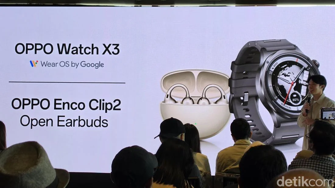 Oppo Enco Clip2 & Watch X3 Resmi di RI, Harganya?