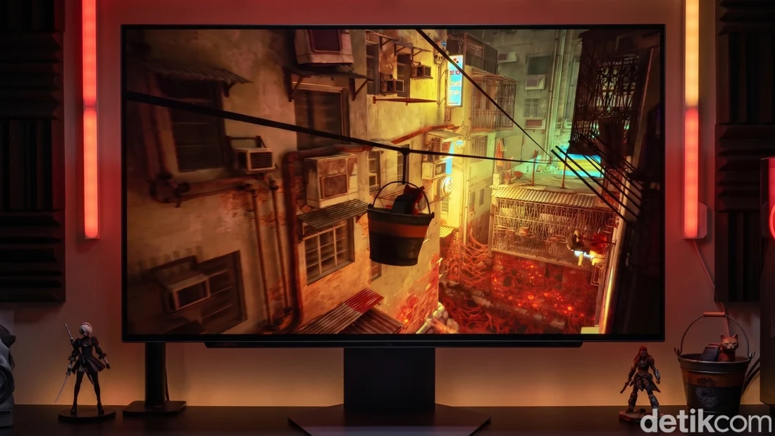 Review LG UltraGear 27GX704A-B: Monitor OLED 240Hz Murah, Visual Nendang!