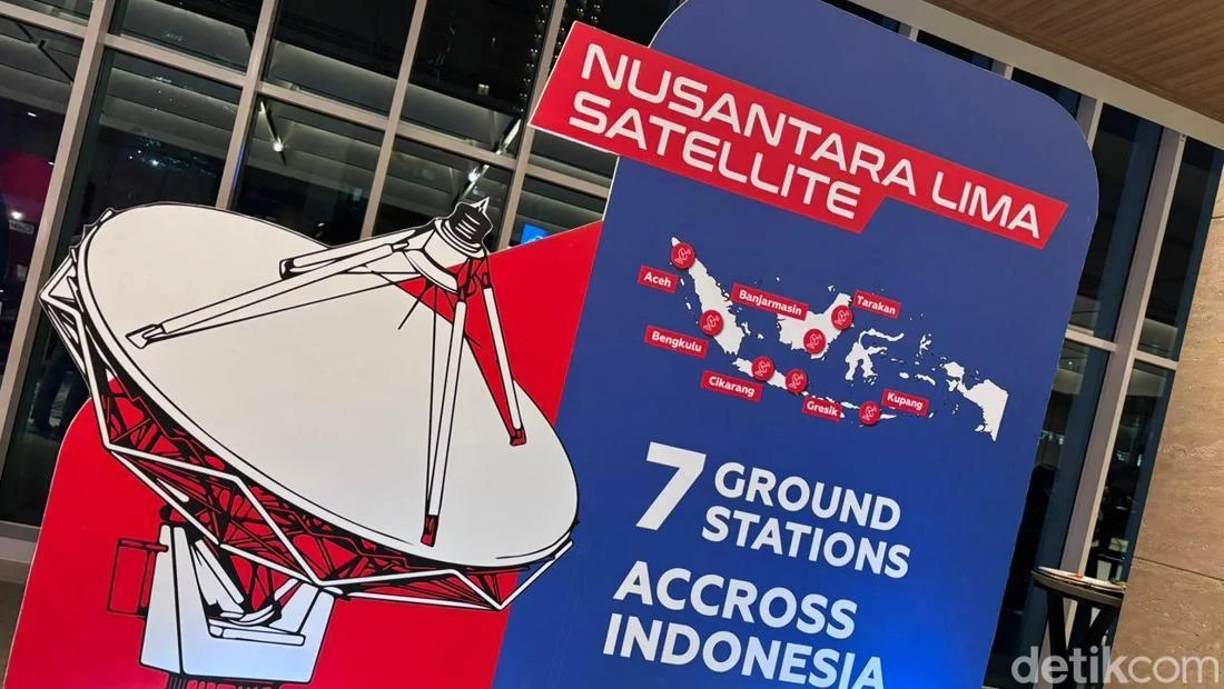 Satelit Nusantara Lima Jadi Andalan Agar Warga RI Merdeka Internet.