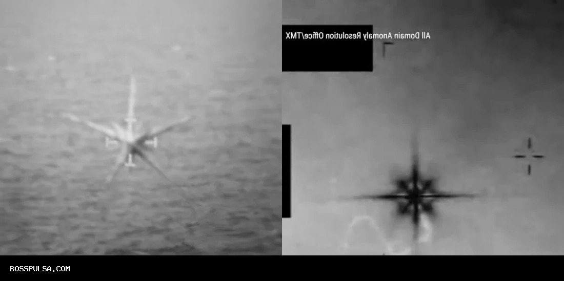 Viral UFO di Natuna, Mirip Objek Misterius di Rekaman Pentagon