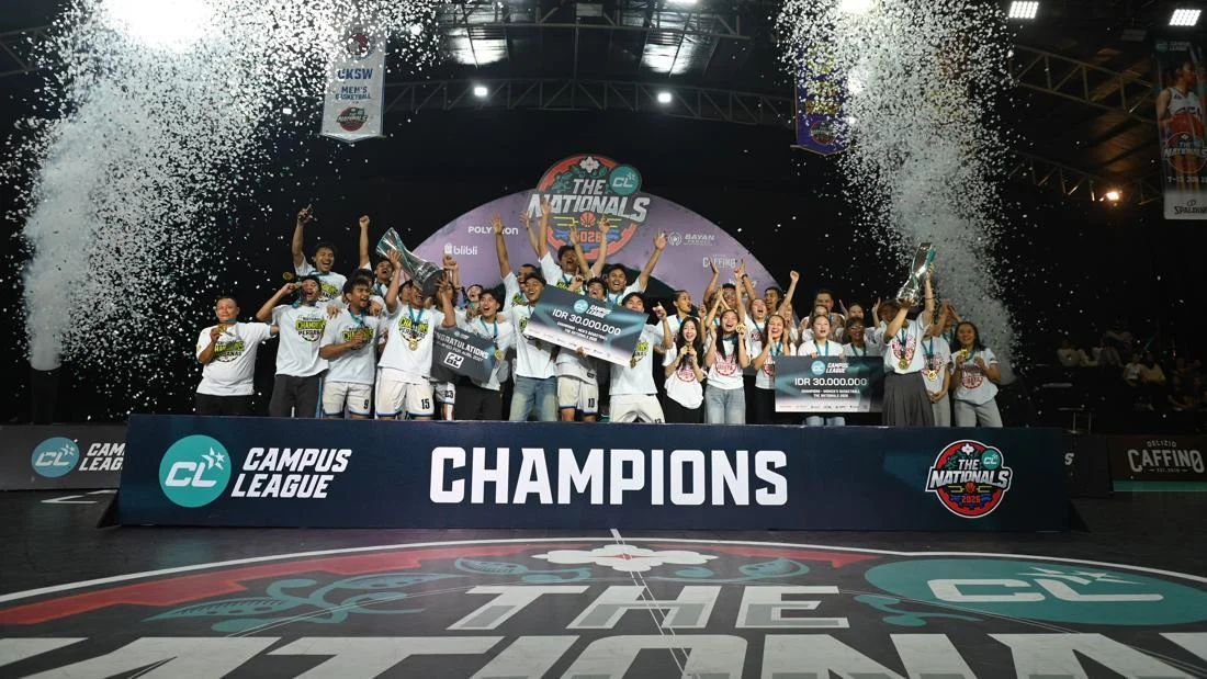 Campus League Basketball Season 1 2026 Tuntas, Perbanas dan UBAYA Raih Gelar Juara