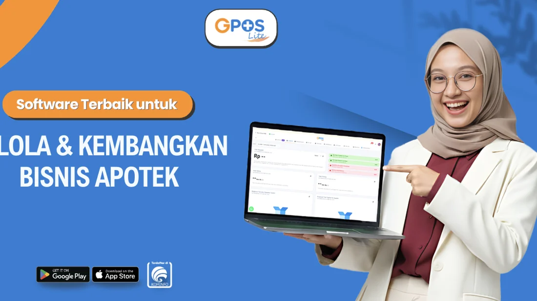 GPOS Lite Permudah Operasional Apotek Lewat Sistem Kasir hingga Stok